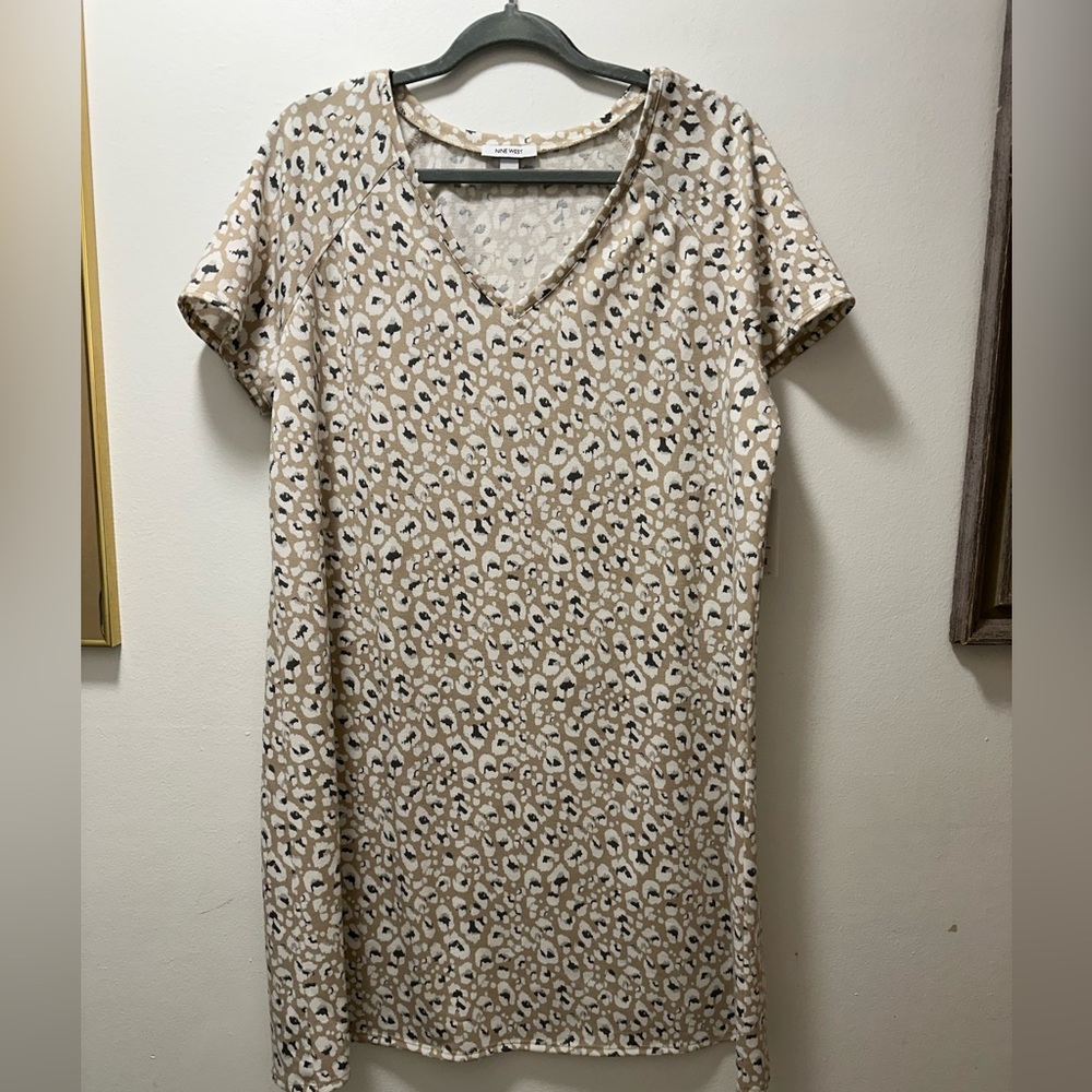 Nine West Animal Print Dress